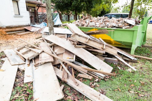 Recycling materials from demolition projects
