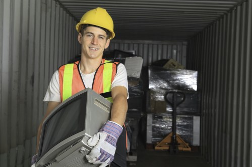 Customer support for skip hire services