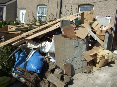 Clean and organized waste disposal area in Maida Vale