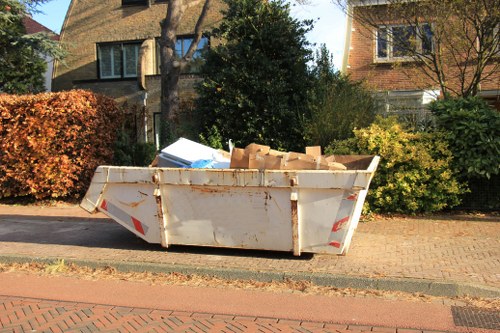 Recycling process as part of muck away services in Maida Vale